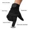 Gants de cyclisme QIANGAF Extérieur Noir Travail Microfibre Manipulation Plantation Jardinage Sécurité Protection Main Travailleur Mitten Whosa 3770 L221024