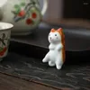 Table Mats Animal Cute Dog Chopstick Rest Ceramic Holder Japanese Ramen Pillow