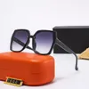 Topp lyxiga solglas￶gon Polaroid Lens Designer Womens Mens Goggle Senior Eyewear for Women Eyeglasses Frame Vintage Metal Sun Glasses With Box 1644