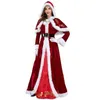 Stage Wear 2020 Women's Christmas Dress Cute Santa Plus Size Red Christmas Performance Come T220901