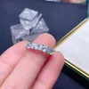 Cluster Rings Women39s Thread Ring 925 Silver Lady Topaz Simple Beautiful Girl Gift Jewelry2144500