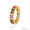 Bröllopsringar Dazzling Multicolor Great Gold Filled Color Fine Jewelry Sale storlek 6/7 8 9 Gratis M01-RI0153