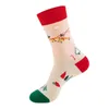 Chaussettes de Noël en coton épaissie en molleton de corail Xmax Party Gift RRA135