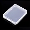 Storage Boxes Bins Cf Card Rhiannon Protection Case Portable Pure Color Transparent Plastic Storage Boxs Easy To Carry Drop Delive Dhn2K