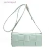 TOP Crossbody Bag 7A Cassettes Bottevenets Tkane ręcznie robione ceglane sieć Spring Square Mini Womens Ho