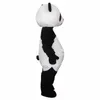 2022 Halloween Panda Mascot Costume Anpassning Cartoon Animal Anime Theme Character Christmas Fancy Dress Carnival Unisex vuxna outfit