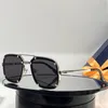 Sonnenbrille Stollen Gold Nieten braun schwarz schattierte quadratische Sonnenbrille Z9108 Frauen Mode Drivin Sonnenbrillen Designer mit Signature Eye Wear mit Box anschließen