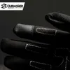 Gants de cyclisme Cuirassier Touchscreen Night Rctive Motorcyc Full Finger Protective Racing Biker Riding Moto Moto Motocross L221024