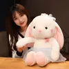 32-40 cm Kawaii jupe lapin jouets en peluche enfant dormir poupées mignon doux blanc lapin peluche Animal cadeau d'anniversaire pour les filles