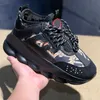 Brand Designer Sneakers Boots Casual Shoes Sneakers Suede Shoes Chain Reaction Italian Reflective Triple Black White Multicolor Me7798121