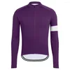 Vestes de course Pro Maillot de cyclisme pour hommes à manches longues Printemps Été Vélo VTT Vélo de route Tops Vêtements Porter Maillot Ropa Ciclismo