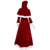 Stage Wear 2020 Women's Christmas Dress Cute Santa Plus Size Red Christmas Performance Come T220901