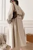 Kopa damska płaszcza francuska beżowa wiatrakowa damska średnia długość 2022 wiosna i jesień wysokiej jakości luźna kurtka płaszcza M691