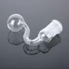 Duidelijke Pyrex -glazen olie -pijp 10 mm 14 mm 18 mm vrouwelijke mannelijke sherlock rookpijpen adapter handpipe kleine mini -pijpen accessoires