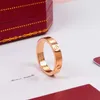 Bracciale rigido amore anello a vite anelli da uomo classici gioielli di design di lusso donne di alta qualità Lega di acciaio al titanio placcato oro oro argento 6280292