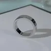 Bangle Luxurys Designers Band Rings Fashion Men Women Titanium Steel Steel Pattern Loves Jewelry Ring Ring Size 5-11