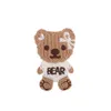 Notions Cute Wool Knitting Love Bear Ricamo Toppe animali Borsa Giacca Jeans Cartoon Cucire su toppe per vestiti Copricapo Decor