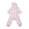 Dog Apparel Jumpsuits Overalls Clothes For Dogs Cotton Pajamas York Autumn Cloth Puppy Sleeping