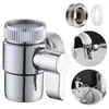 Kök kranar kran ventil diverter spout switch adapter handfit splitter vatten kran anslutning toalett bidet dusch badrum tillbehör