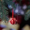 Party Supplies 12Pcs 50mm Christmas Jingle Bells Xmas Tree Pendants Ornaments Gift For Decorations Year Kids Toys 2colors