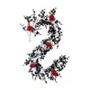 Decoratieve bloemen 85AC Artificial Eucalyptus Leaf Branch Garland Red Berry Decor Tafel Tuin voor Home Wedding Banquet