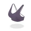 Yoga Outfit Provide Light Support For A/B Cup Sports Bras Lightweight Bra Removable Cups Minimal Strappy Designed Workout