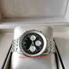 GF Maker Mens Watch Super Quality 43 mm Navitimer BB01 B01 Black Dial Chronograph Watches CAL01 7750 MOCHOMALNY A5306903