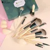 Make Up Brush Ducare Makeup Set 14st med 3st Spong Cosmetic Bag - Professional Kabuki Foundation Blending Eyeshadow ES 0311