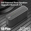 Draagbare luidsprekers XDOBO X8 plus 80W 60W Wireless Bluetooth -luidspreker BT5.0 Power Bank TWS Subwoofer Batterij 10400mah Audiospeler 221022