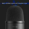 Mikrofoner FIFINE USB-mikrofon för inspelningStreamingGaming Professional Microphone PC Mic MIC HEADPHERFUTFÖRETAG Volymkontroll-K678 221022