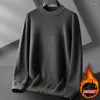 Maglioni da uomo 8XL 7XL 6XL 2022 Maglione a collo alto da uomo d'affari invernale Maglione a maniche lunghe da uomo allentato Pullover casual da uomo in lana