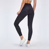 Leggings pour femmes vêtements de gymnastique femmes Yoga aligner pantalon nu taille haute course fitness Sport pantalons d'entraînement serrés sdfdsfpio