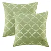 Pillow 2 Packs Jacquard S Covers 45X45 For Sofa Couch Bed Throw Pillows Bedroom House Home Decor Cases