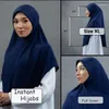 Ubranie etniczne Wysokiej jakości muzułmańska koszulka hidżab szalik gotowy do noszenia islamski solidny chusta na głowę faulard femme Musulman Wrap Bandana