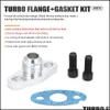 Turbocompressor PQY - Turbo -olie retourneert/afvoerflensadapter AN10 Garrett GT28 GT30 GT35 T25 PQY -OFG34 DRAP DRAP DRAP DRAP 2022 MOBILES MOTORC DHW0E