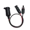 JKM Electronics Cavo Adattatore Solare Connettore Solare per Presa Accendisigari Cavo con Cappuccio Antipolvere 14AWG Cavo Resistente per RVMotorcycles