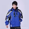 Skijacken Herren Skimantel Jacke Wasserdicht Warm Winddicht Atmungsaktiv Snowboarden