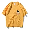 Men039s T Shirts Men Cartoon Goku Summer Top Japanese Anime Oversized Shirt Alternative Cosplay Harajuku Streetwear Casual3354295