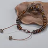 Очарование браслетов этническое натуральное драгоценный камень тигр глазные браслет