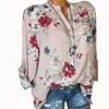 Bluzki damskie letnie kobiety bluzki wiosna jesienna elegancka elegancka bluzka z długim rękawem bluzka bluzka bluzy swoboda luźne koszule plus size 5xl