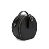 حقيبة تداول دائرية دائرية مستديرة حقائب اليد مصممة كتف كتف زهرة كلاسيكية حزام جلدي حقيقي
