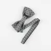 Bow Ties 2022 Krawatowa krawat dla męskiej mody Casual Cotton Adult Bow-Tie Party Necwear Wedding Suits Niestandardowe logo