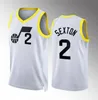 Custom Jazzs Basketball Jerseys Lauri Markkanen Clarkson Kelly Olynyk Collin Sexton Rudy Gay Walker Kessler Azubuike Retro Jersey Men Shirt