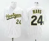 Vente en gros Bruno Mars 24K Hooligans Maillots de baseball noirs Film cousu Bruno Mars 24K Hooligans Baseball Jersey Shirt