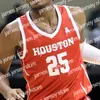 Баскетбольная форма Ncaa College Basketball Houston Cougars UH Jersey Квентин Граймс Маркус Сассер Кайлер Эдвардс Фабиан Уайт-младший Джош Карлтон Трамон Марк Тэз