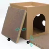 Cat Furniture & Scratchers rest sleeping cat scratch board corrugated nest does not drop debris claw toys