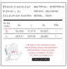 Cykelhandskar QIANGAF SUCKSUSICE Work Glove Soft Microfiber Winter Warm Thick Anti Impact Security Ntral Orange Working 5761 L221024