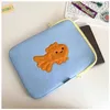 Tablet PC Cases Sacs Cute Cartoon Laptop Inner Case Bag pour Ipad Pro 10.5 11 12.9 Air 1 2 3 4 Sleeve Pouch Macbook 9.7 10.2 10.9 Inch W221020