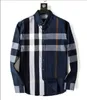 2021 고급 디자이너 남성 셔츠 패션 캐주얼 비즈니스 사회 및 칵테일 셔츠 브랜드 봄 가을 가장 세련된 의류 슬리밍 M-4XL #176