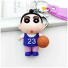 Keychains Creative gift lovely crayon small key car pendant backpack couple ground push
